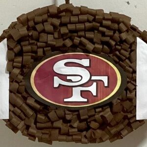 SF 49 Football Piñata